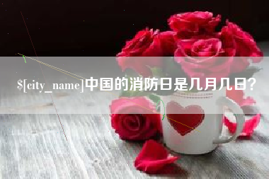 长治中国的消防日是几月几日？