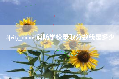 长治消防学校录取分数线是多少