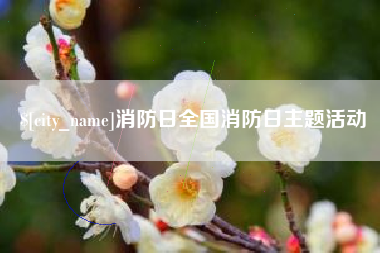 长治消防日全国消防日主题活动