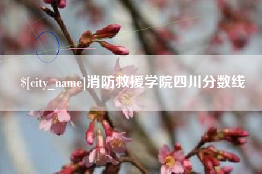 长治消防救援学院四川分数线