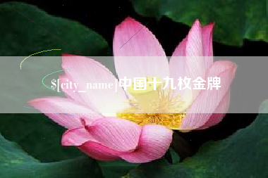 长治中国十九枚金牌
