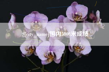 长治国内5000米成绩