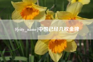 长治中国已经几枚金牌