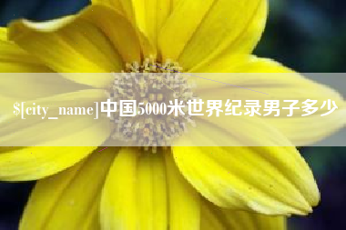 长治中国5000米世界纪录男子多少