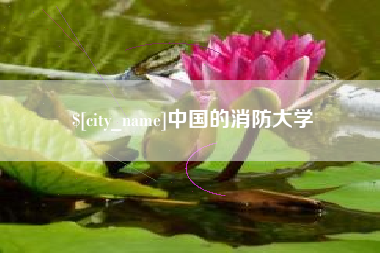 长治中国的消防大学