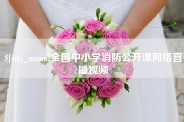 长治全国中小学消防公开课网络直播视频